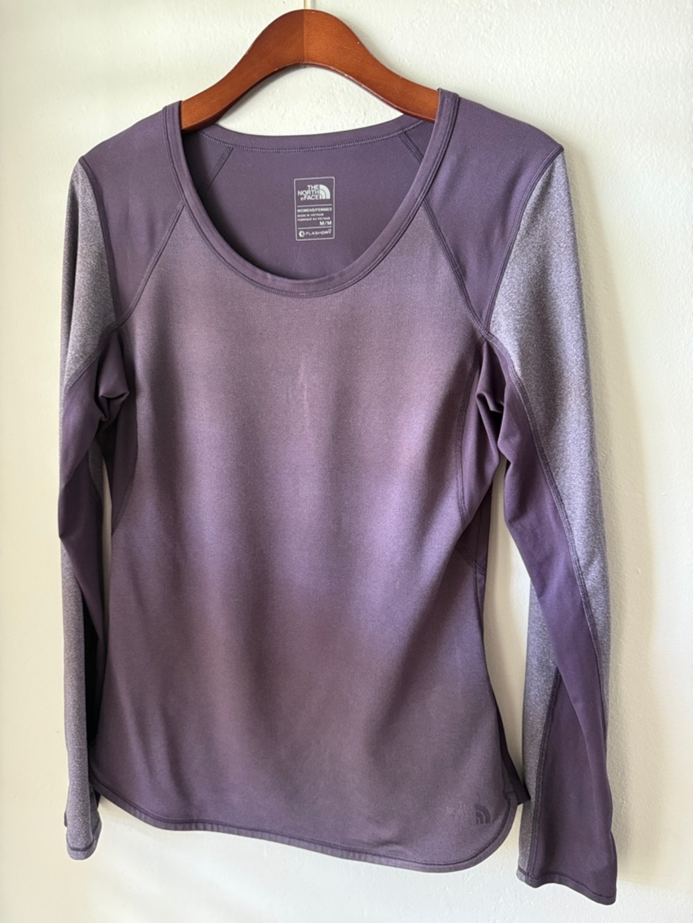 The North Face flashdry athletic long sleeve top